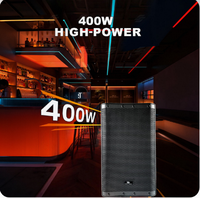 Haut-parleur actif 12 pouces en plastique, alimenté, avec amplificateur DSP classe D, SPL max 130 dB pour événements en direct et concerts – Fournisseur d'usine