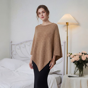 Nouveau poncho en tricot imitation cachemire pour femme, châle chaud et élégant, cape, cardigan, veste, best-seller - Product Image 1