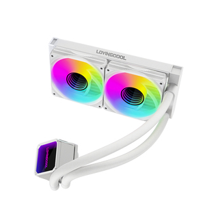 مبرد مياه للكمبيوتر من Lovingcool OEM مبرد سائل بجودة جيدة مع مبرد <span class=keywords><strong>CPU</strong></span> لحالة الألعاب INTEL-AMD AM3 +/AM4 - Product Image 4