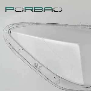PORBAO Auto sistema di illuminazione parti Auto vetro luci trasparenti faro faro copriobiettivo per 117/<span class=keywords><strong>CLA</strong></span> 2014-anno 2016 - Product Image 2