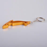 Porte-clés ouvre-bouteille en aluminium cuisine poisson dauphin Portable bière boisson Mini taille garçons cadeau de saint-valentin