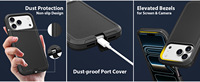 Funda Protectora Rígida JUNBO de Color Sólido con Triple Protección para iPhone 18 17 16 15 Pro Max, Resistente a Impactos