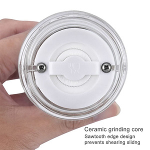 Hyri Outils de cuisine manuels <span class=keywords><strong>Moulin</strong></span> à <span class=keywords><strong>sel</strong></span> <span class=keywords><strong>et</strong></span> à <span class=keywords><strong>poivre</strong></span> en acrylique <span class=keywords><strong>transparent</strong></span> <span class=keywords><strong>Moulin</strong></span> à <span class=keywords><strong>poivre</strong></span> au cumin <span class=keywords><strong>Moulin</strong></span> à <span class=keywords><strong>sel</strong></span> <span class=keywords><strong>et</strong></span> à <span class=keywords><strong>poivre</strong></span> en acrylique - Product Image 4