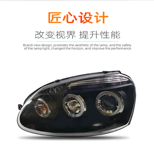 Fari a Led per VW Sagitar <span class=keywords><strong>Jetta</strong></span> dal 2006 al 2011 Faro per Volkswagen <span class=keywords><strong>Jetta</strong></span> <span class=keywords><strong>5</strong></span> mk5 Fari Copertura 2011 - Product Image 6