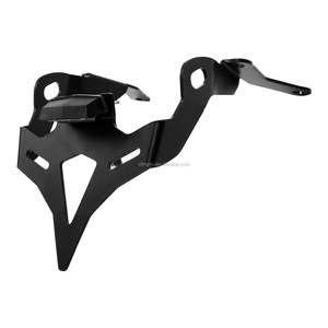 Plaquita TCMT XF140457 cola Fender eliminador de titular de placa de licencia para <span class=keywords><strong>Honda</strong></span> <span class=keywords><strong>CB650R</strong></span> CBR650R 19-20 negro - Product Image 2