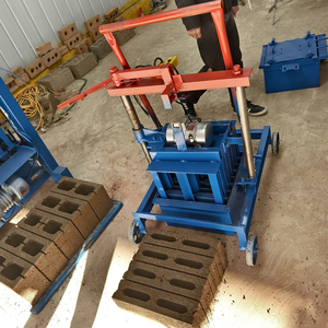 bibo Hot Sale Easy to Operate Small Mobile Brick Making Machine Home Paving Brick Machine - Product Image 5