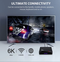 Usine directe Smart Tv Box Bangladesh Google Voice Android 4K Jeu Ultra HD TVbox Décodeur 6K Gamer TX9 Pro 8gb 128gb Tv Box