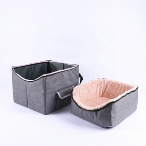 Housse de siège arrière personnalisée pour animaux de compagnie, étanche, portable, de voyage, pour petit chien, <span class=keywords><strong>rehausseur</strong></span> de voiture, accoudoir central, console centrale, siège avec ceinture - Product Image 5