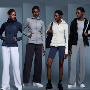 Nouvelle arrivée Veste d'hiver pour femmes en <span class=keywords><strong>duvet</strong></span> de canard à capuche légère Veste matelassée à points réfléchissants Vêtements d'extérieur Vestes en <span class=keywords><strong>duvet</strong></span> - Product Image 4