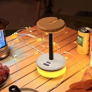 Camping Outdoor LED <b>String</b> <b>Lights</b> CE Certified IP44 Waterproof Portable Rechargeable Manual Control Dimming 50000 Hours Lifespan - Product Image 5