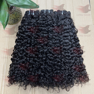 Extensiones de Cabello Humano Virgen Brasileño con Ondas de Agua, Extensiones de Cabello Humano con Ondas de Agua Sin Procesar - Product Image 1