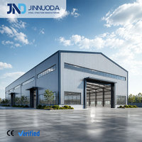 Solutions d'entrepôts industriels modulaires préfabriqués en acier de type UK, avec panneaux sandwich, pour entrepôts en acier préfabriqués