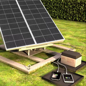 Glas-Solarmodule BC Solarzelle Hocheffizientes PV-Modul 50W 100W Meistverkauftes Komplett Schwarzes Solarmodul für Dach Marine Heimgebrauch - Product Image 5