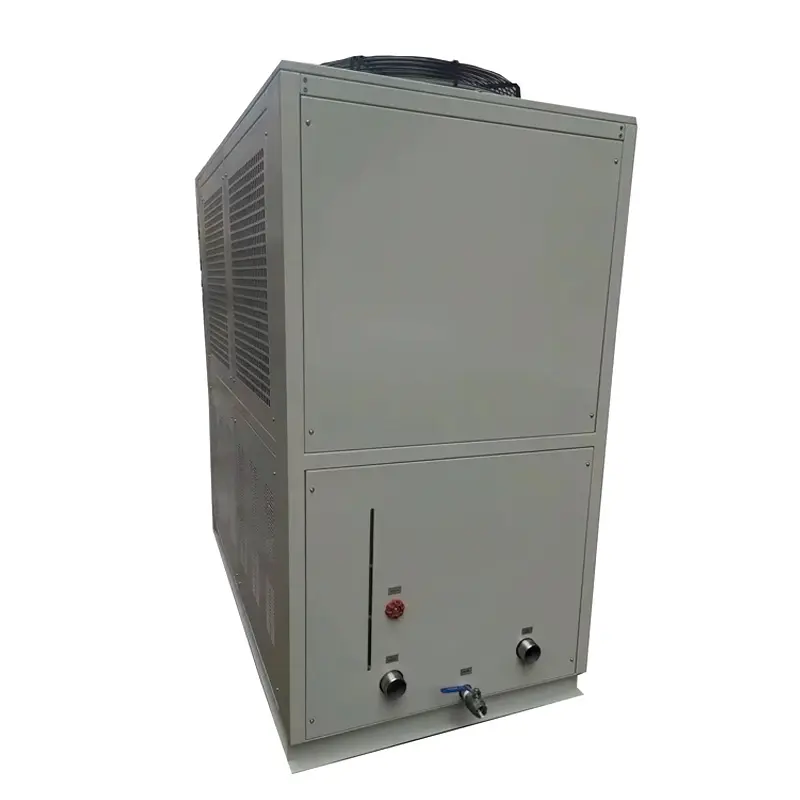 High-efficiency 15hp Water Chiller 10Ton 35kw R410A/r407c/R134A Refrigerant Air Cooled Laminating Chiller