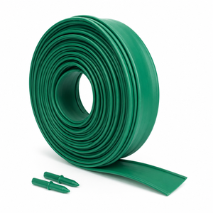 Sunsbuild Flexible HDPE Circular Lawn Border Green Plastic Grass and <b>Stone</b> Divider for Outdoor <b>Garden</b> Landscaping - Product Image 2