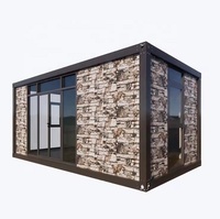 Casas Modulares Prefabricadas Plegables de 20 Pies, Dormitorios de Alquiler, Casas Pequeñas Aisladas de Acero, Soporte Personalizado OEM ODM