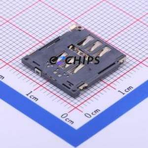 SMN-327 SIM Card Connector SMD Connector Card Tray Type Nano SIM Card Card Holder 1.5mm - Product Image 2