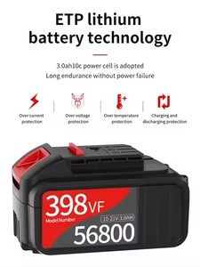 Nanwei 25N chải động cơ khoan thép Máy khoan không dây Khoan Điện công cụ điện - Product Image 4