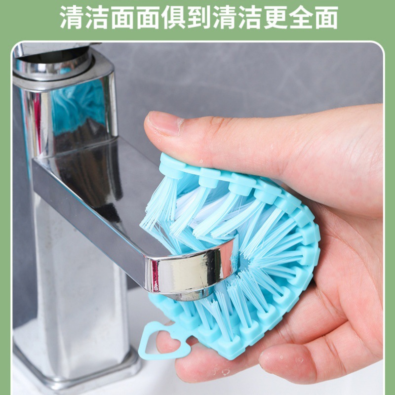 Brosse douce colorée - peut être pliée à volonté