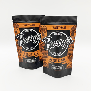 75g 100g Beef Jerky Steak Food Packaging Custom Stand up Foil Ziplock Bags - Product Image 1