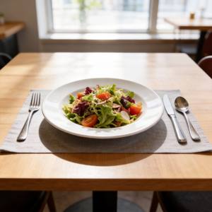 Assiettes en céramique blanches écologiques en gros, origine Guangxi, design classique - Vaisselle en gros à prix abordable - Product Image 3