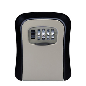 Cassetta di Sicurezza Portatile da Esterno G7 di Alta Qualità, Impermeabile, Montabile a Parete, Nuovo Sistema di Combinazione a 4 Cifre, Robusta in ABS con <span class=keywords><strong>Password</strong></span> Sicura - Product Image 5