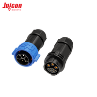 Runder IP67 Wasserdichter 300V 15A Steckverbinder Selbstverriegelndes Strom- und Signal-Hybrid-Stecker-Set für Industrieautomation und E-Bike-Motoren