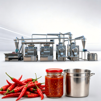Ligne de production de sauces à température contrôlée intelligente, équipement de production de sauces piquantes et tomates stérilisées par ébullition