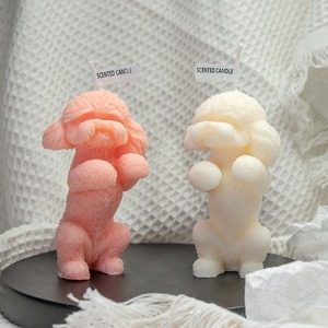 Vela Perfumada con Forma de Oso de Peluche con Llama Trasera TOOWIN, una Linda Vela Perfumada con Forma de Oso de Peluche - Product Image 1