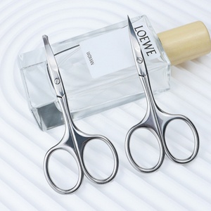 All'ingrosso barba e baffi forbici affilate in acciaio inossidabile trucco naso capelli sopracciglia forbici per uomini e donne - Product Image 3