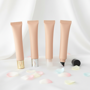 Tube en plastique de 10 ml, 15 ml, 20 ml pour l'emballage cosmétique, tube pour soins de la peau, tube pour crème pour les yeux, crème pour le visage, tube à rouge à lèvres avec applicateur - Product Image 1