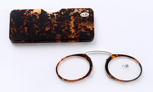 แว่นอ่านหนังสือพกพา แว่นตาแบบหนีบขนาดเล็ก แว่นอ่านหนังสือแบบพกพาไม่มีขา - Product Image 6