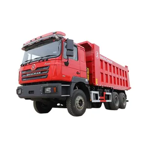 Shacman dump truck F3000 6*4 red 50T biggest tipper trucks lorry for sale