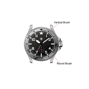 Stainless Steel Case Sport Watch Quartz Movement Men's Tactical Watch With OEM Logo Watch Brand