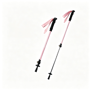 Bastón de Trekking Plegable de Aleación de Aluminio de 3 Secciones Ajustable con Sistema de Bloqueo Rápido para Senderismo - Product Image 1