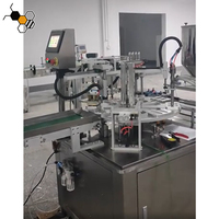 Machines de remplissage rotatives pour petites entreprises, pour le dulce de leche, le shampoing, l'eau pure, l'huile, le gel, idées d'emballage en verre