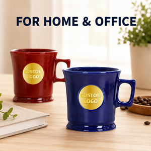 Taza de Cerámica Personalizada para Regalo Corporativo con Logotipo de Cobre, Taza de Café de Porcelana del Proveedor para Promociones Empresariales - Product Image 5