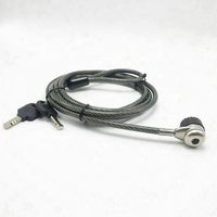ANLI kunci komputer/Desktop baja tahan karat kunci Notebook kabel dan kabel keamanan