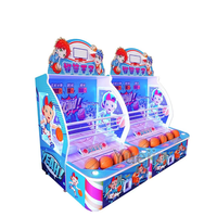 2 Joueurs Commercial Arcade Basketball Game Hooping Street Coin Pusher Coin Operated