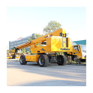 Mobile Lift Retract able 23M 28M 34M Cherry Picker Luftschlepp anhänger kann hinter dem kleinen Ausleger kran abgeschleppt werden - Product Image 2