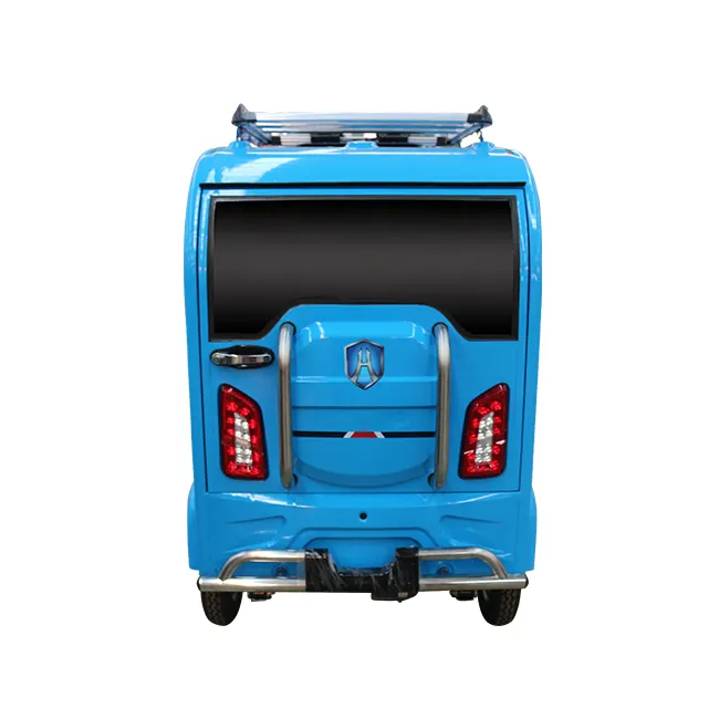 Enclosed Three Wheel Electric Passenger Tuk Tuk