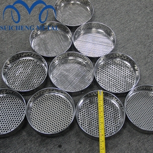 Custom Logo <strong>Large</strong> Soil Sifter Heavy Duty Garden Test <strong>Sieve</strong> Stainless Steel Lab Test <strong>Sieve</strong> - Product Image 2