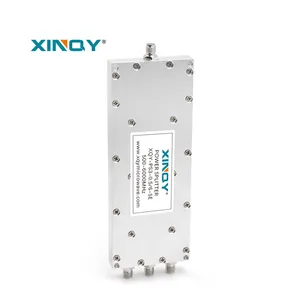 Xinqy ตัวแบ่งกำลัง3ทางทำจากสเตนเลสสตีลตัวแยกกำลัง500-6000 MHz ตัวแยกสายอากาศ RF