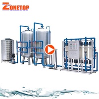 10000 Liter 20000 LPH 20000L Per Jam 25000LPH 50000 GPD Sistem Perawatan Air Osmosis Terbalik
