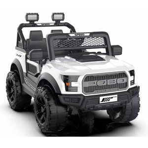 Voiture électrique pour enfants LINK BRAND à quatre roues, grande taille, avec télécommande, balançoire, poussette, alimentée par batterie 12V - Product Image 4