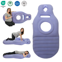 Oreiller de grossesse gonflable pour dormir, OEM ODM, soutien complet du corps, oreiller de maternité gonflable pour lit, commande en gros