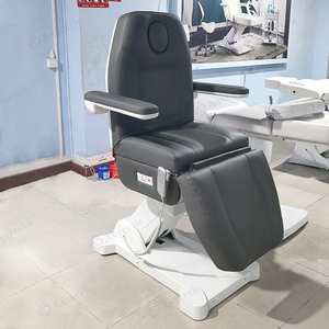 Cama Eléctrica <span class=keywords><strong>de</strong></span> Belleza Anteeth con 3/4 Motores para Spa, Tratamientos Faciales, <span class=keywords><strong>Tatuajes</strong></span> y Masajes, Sillón Multifuncional para <span class=keywords><strong>Salón</strong></span> <span class=keywords><strong>de</strong></span> Belleza en Gris - Product Image 2