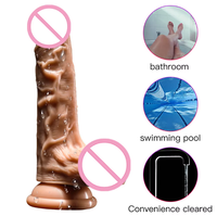 Vibromasseur réaliste intelligent en silicone avec télécommande sans fil pour femme