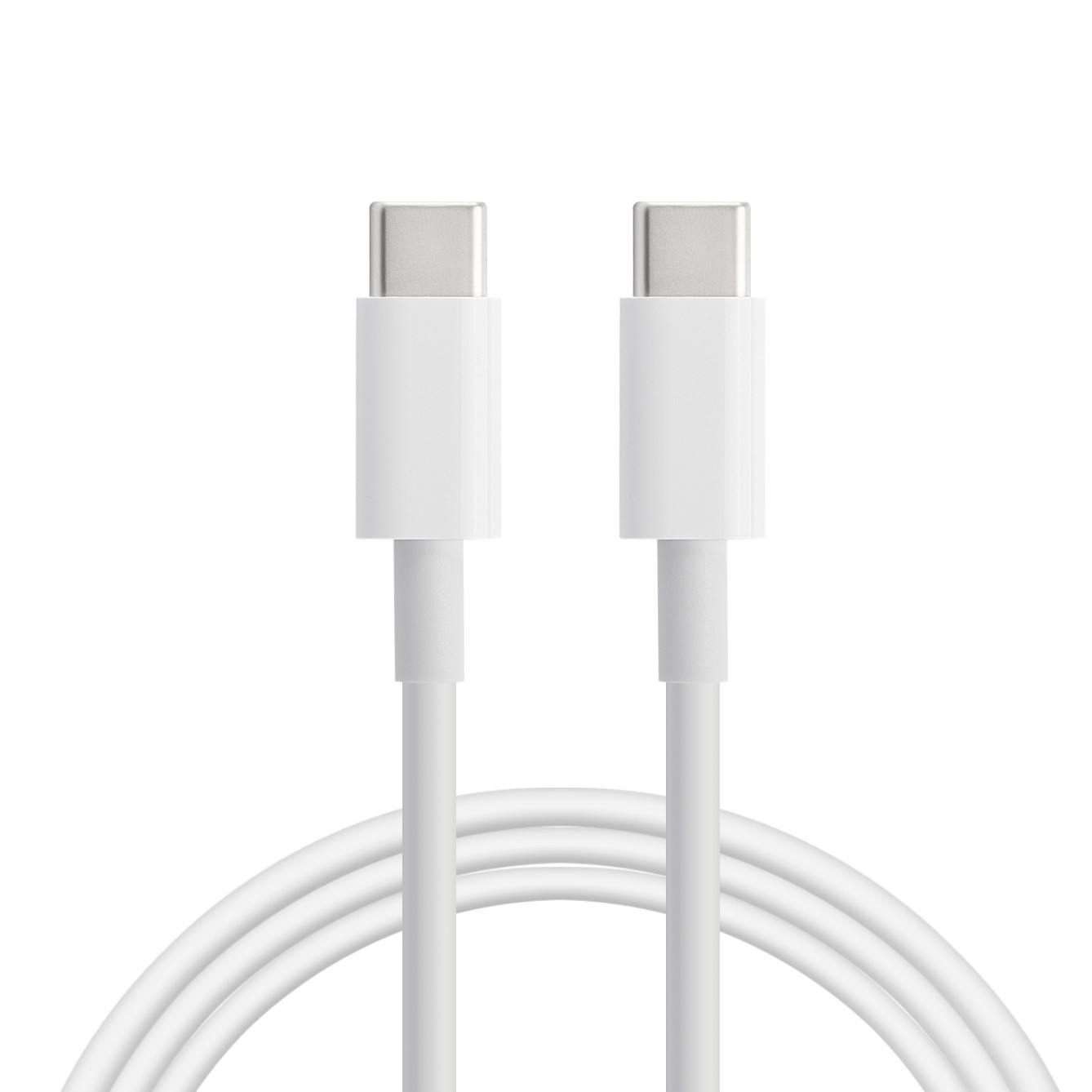 Blanc pour USB-C vers USB-C