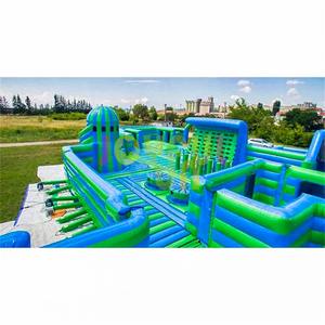 Vui vẻ vui vẻ Chất lượng cao tùy biến Inflatable chơi Mặt đất Inflatable búp bê Inflatable chướng ngại vật cuộc đua - Product Image 3